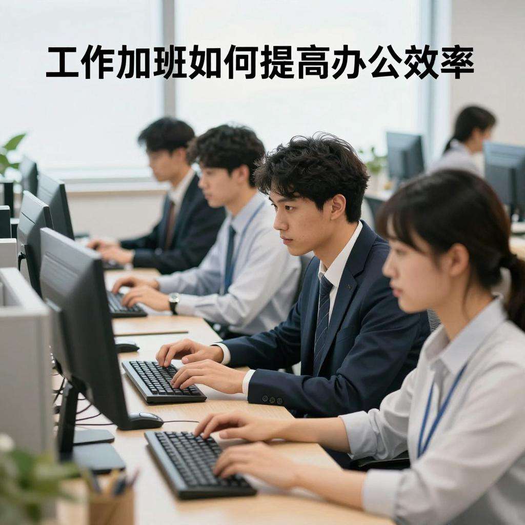 工作老是加班？如何提高办公效率，你知道几点第一张图