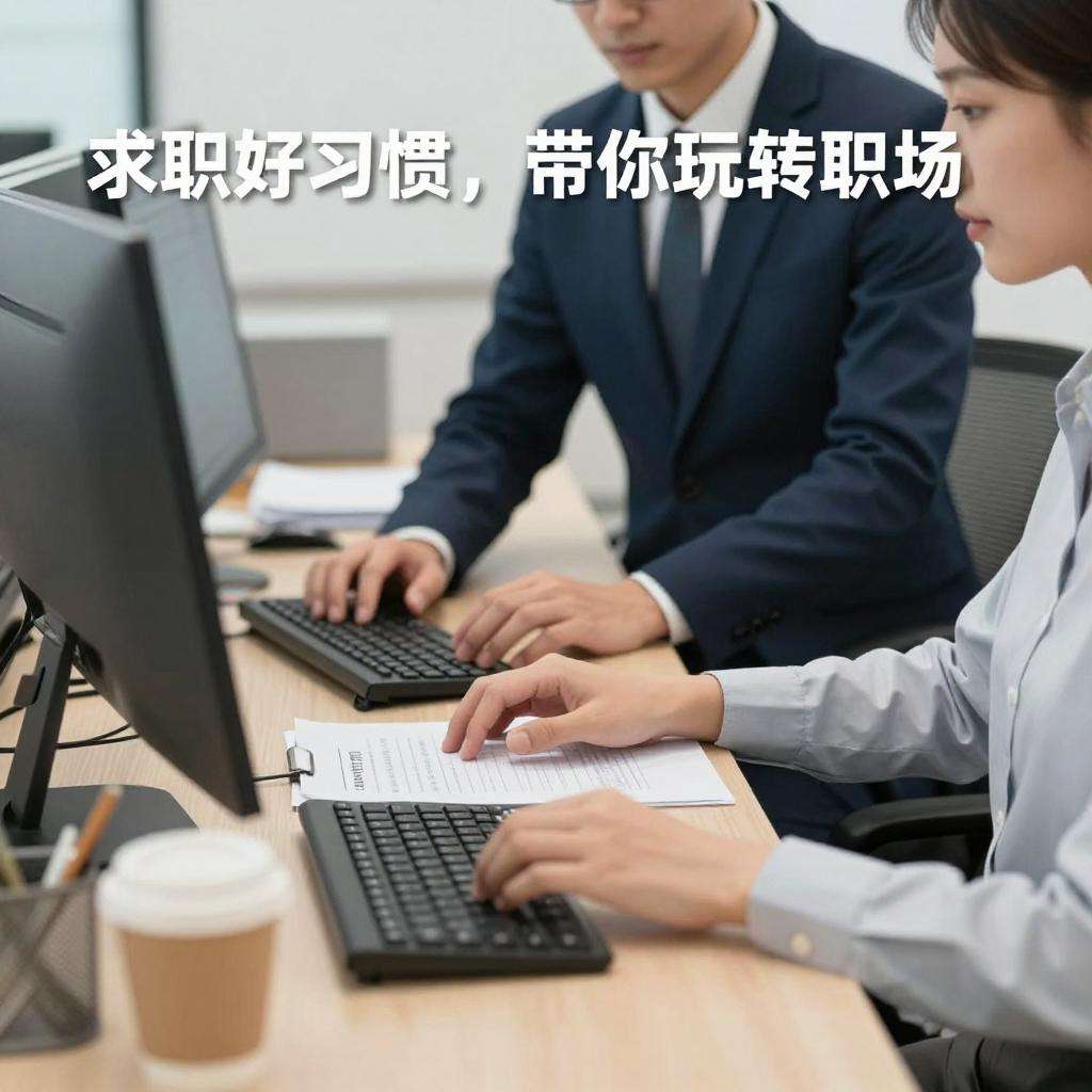 求职好习惯带你玩转职场第一张图