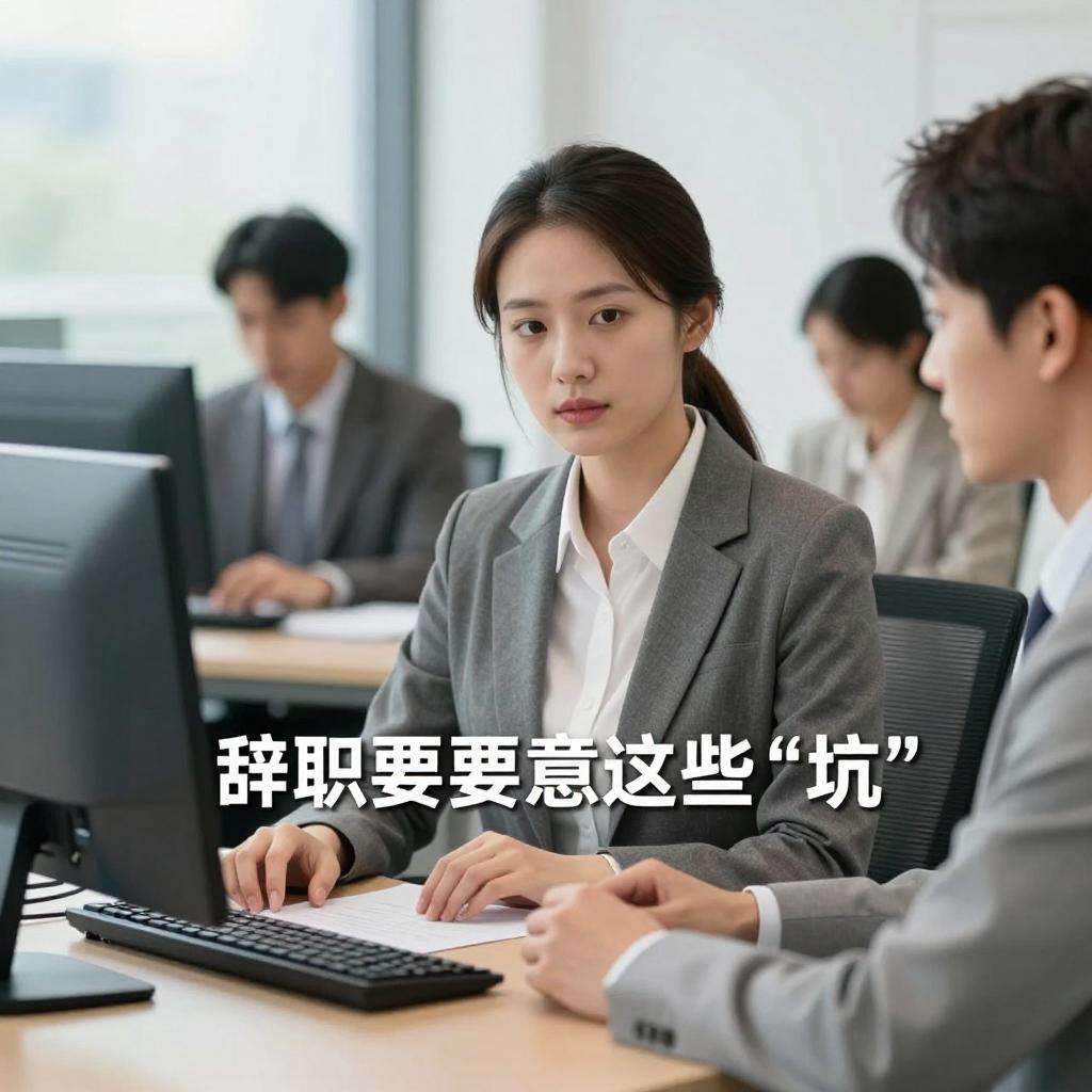 辞职要注意这些“坑”第一张图