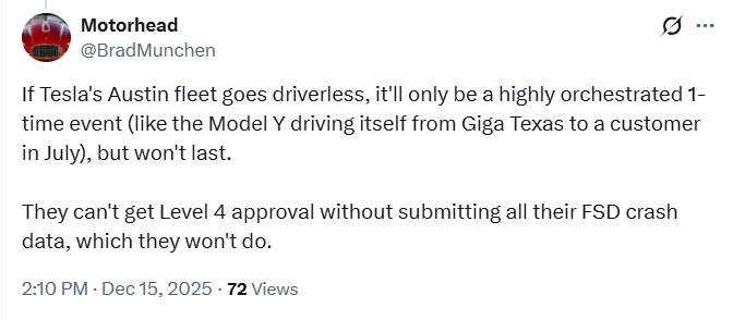 马斯克彻底放手，得州惊现“幽灵车”！特斯拉股