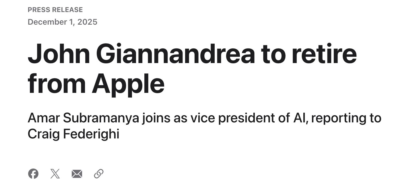 Siri笨到让库克“破防”！苹果AI换帅：挖来印度