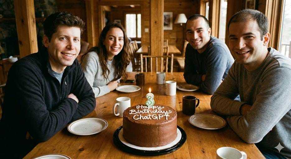 ChatGPT发布三周年：它重塑了世界，却也把自己