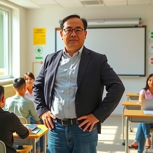 那个总爱皱眉头的李老师