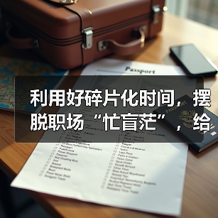 利用好碎片化时间,摆脱职场“忙盲茫”,给你小建议,建议保存(图3) 利用好碎片化时间,摆脱职场“忙盲茫”,给你小建议,建议保存(图3)