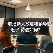职场新人故意和领导套近乎 待遇如何?(图3) 职场新人故意和领导套近乎 待遇如何?(图3)