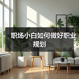 职场小白如何做好职业规划(图1) 职场小白如何做好职业规划(图1)