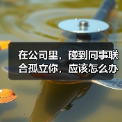 在公司里,碰到同事联合孤立你,应该怎么办?(图2) 在公司里,碰到同事联合孤立你,应该怎么办?(图2)