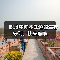职场中你不知道的生存守则,快来瞧瞧(图1) 职场中你不知道的生存守则,快来瞧瞧(图1)