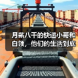 月薪八千的快递小哥和白领,他们的生活到底有何区别(图1) 月薪八千的快递小哥和白领,他们的生活到底有何区别(图1)