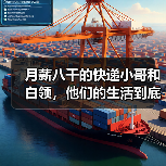 月薪八千的快递小哥和白领,他们的生活到底有何区别(图3) 月薪八千的快递小哥和白领,他们的生活到底有何区别(图3)