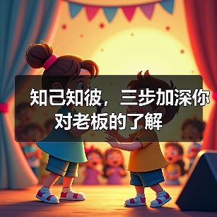 知己知彼,三步加深你对老板的了解(图2) 知己知彼,三步加深你对老板的了解(图2)