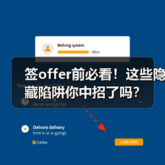 签offer前必看!这些隐藏陷阱你中招了吗?(图4) 签offer前必看!这些隐藏陷阱你中招了吗?(图4)