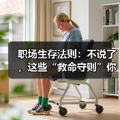 职场生存法则:不说了,这些“救命守则”你必须知道!(图4) 职场生存法则:不说了,这些“救命守则”你必须知道!(图4)