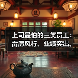 上司最怕的三类员工:雷厉风行、业绩突出、快速晋升,你属于哪一种?(图1) 上司最怕的三类员工:雷厉风行、业绩突出、快速晋升,你属于哪一种?(图1)