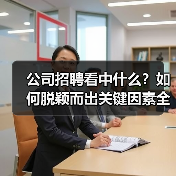 公司招聘看中什么?如何脱颖而出关键因素全解析(图3) 公司招聘看中什么?如何脱颖而出关键因素全解析(图3)