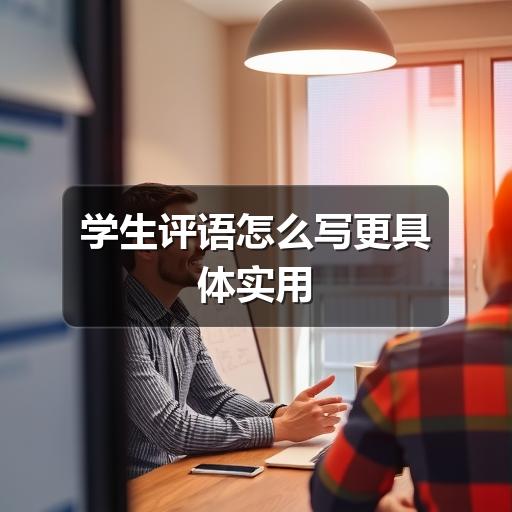 学生评语怎么写更具体实用
