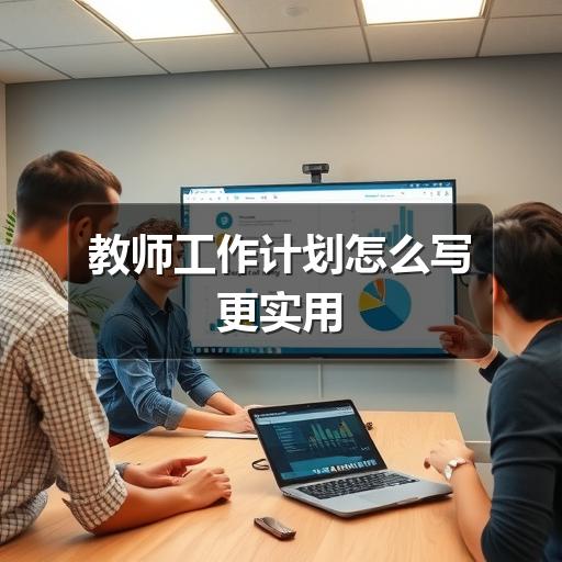 教师工作计划怎么写更实用