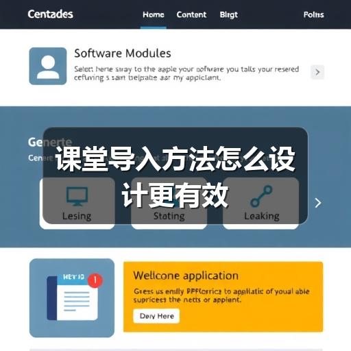 课堂导入方法怎么设计更有效