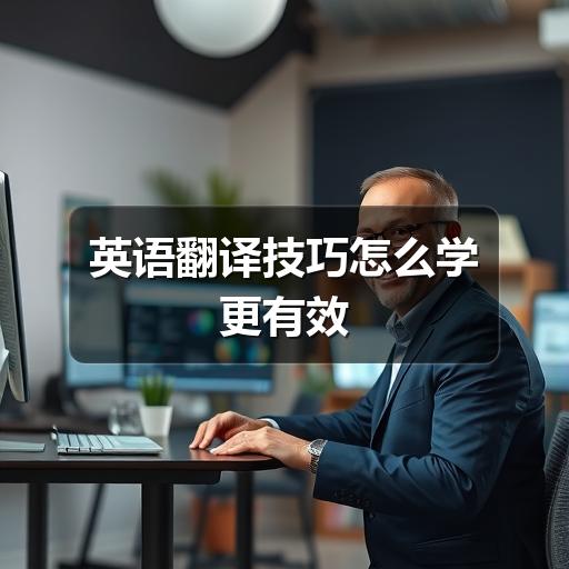 英语翻译技巧怎么学更有效