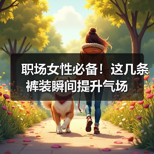 职场女性必备！这几条裤装瞬间提升气场（图1）