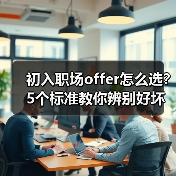 初入职场offer怎么选?5个标准教你辨别好坏(图4) 初入职场offer怎么选?5个标准教你辨别好坏(图4)