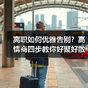 离职如何优雅告别?高情商四步教你好聚好散(图4) 离职如何优雅告别?高情商四步教你好聚好散(图4)