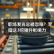 职场发言总被忽略?掌握这3招提升影响力(图2) 职场发言总被忽略?掌握这3招提升影响力(图2)