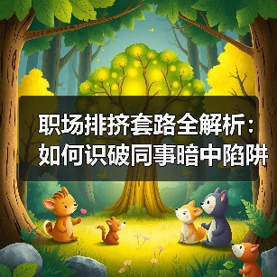 职场排挤套路全解析:如何识破同事暗中陷阱?(图1) 职场排挤套路全解析:如何识破同事暗中陷阱?(图1)
