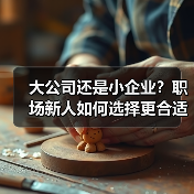 大公司还是小企业?职场新人如何选择更合适?(图3) 大公司还是小企业?职场新人如何选择更合适?(图3)