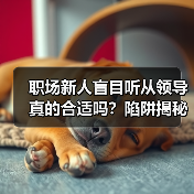 职场新人盲目听从领导真的合适吗?陷阱揭秘(图3) 职场新人盲目听从领导真的合适吗?陷阱揭秘(图3)