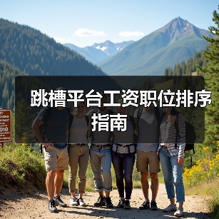 跳槽平台工资职位排序指南(图2) 跳槽平台工资职位排序指南(图2)