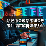 职场中会说话不如会思考?深度解析思考力的价值(图4) 职场中会说话不如会思考?深度解析思考力的价值(图4)