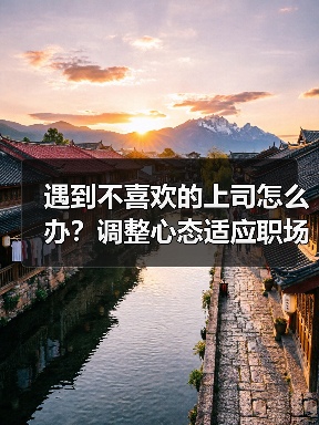 遇到不喜欢的上司怎么办?调整心态适应职场(图2) 遇到不喜欢的上司怎么办?调整心态适应职场(图2)