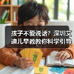 孩子不爱说话？深圳艾迪儿早教教你科学引导（图3）