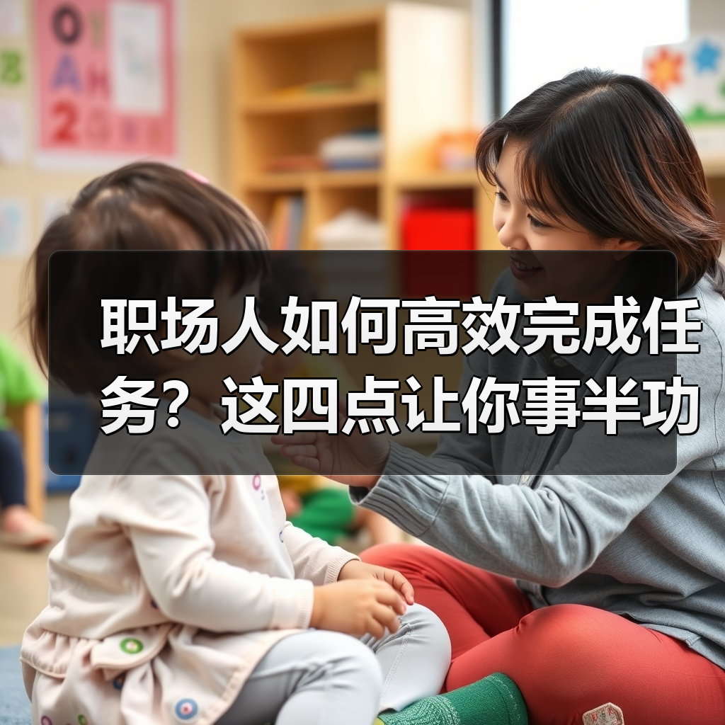 职场人如何高效完成任务？这四点让你事半功倍（图1）