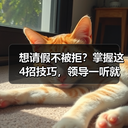 想请假不被拒？掌握这4招技巧，领导一听就批！（图1）