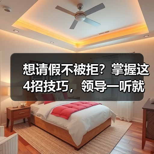 想请假不被拒？掌握这4招技巧，领导一听就批！（图3）