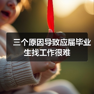三个原因导致应届毕业生找工作很难(图1) 三个原因导致应届毕业生找工作很难(图1)