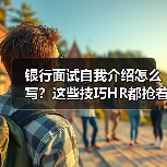 银行面试自我介绍怎么写？这些技巧HR都抢着要！（图2）
