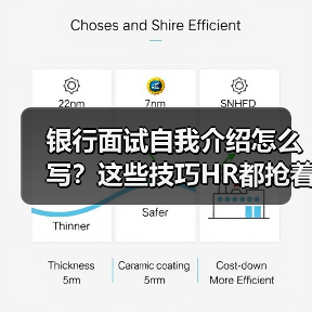 银行面试自我介绍怎么写？这些技巧HR都抢着要！（图4）