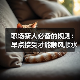 职场新人必备的规则：早点接受才能顺风顺水（图2）