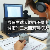 应届生选大城市还是小城市？三大因素帮你决策！（图2）