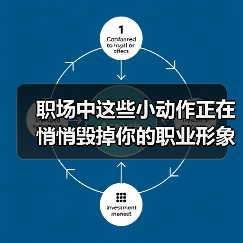 职场中这些小动作正在悄悄毁掉你的职业形象(图2) 职场中这些小动作正在悄悄毁掉你的职业形象(图2)