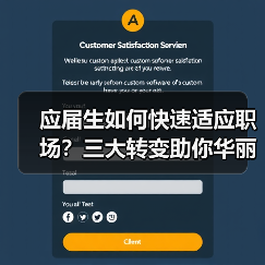 应届生如何快速适应职场?三大转变助你华丽转身(图1) 应届生如何快速适应职场?三大转变助你华丽转身(图1)