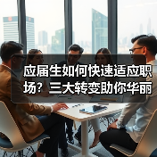 应届生如何快速适应职场?三大转变助你华丽转身(图2) 应届生如何快速适应职场?三大转变助你华丽转身(图2)