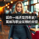 留在一线还是回老家?高薪与职业发展的关键抉择(图1) 留在一线还是回老家?高薪与职业发展的关键抉择(图1)