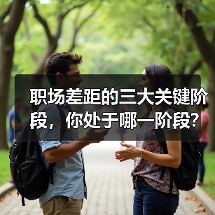 职场差距的三大关键阶段，你处于哪一阶段？（图4）