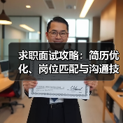 求职面试攻略：简历优化、岗位匹配与沟通技巧（2026版）（图1）