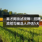 英才网面试攻略：招聘流程与候选人评估5大建议（图3）