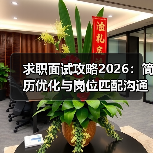 求职面试攻略2026：简历优化与岗位匹配沟通技巧指南（图2）